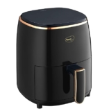 Pigeon Healthifry Digital Air Fryer, 360° High Speed Air Circulation Technology 1200 W with Non-Stick 4.2 L Basket – Black