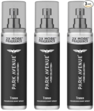 Park Avenue Pure Collection Trance Fragrance Body Spray for Men, 135ml (Pack of 3)