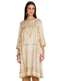 Amazon Brand – Myx Women’s Khari Print Regular Printed Kurta in Rayon