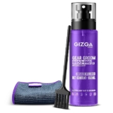 Gizga Pro Series 3-in-1 Cleaning KIT – 150ml Cleaning Spray, Microfiber Cloth & Cleaning Brush| Safe Screen Cleaner for Laptop, PC, Smartphone, Tablet, DSLR Camera Lens, Binocular, Keyboard, Gadgets