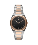 MVMT Mens Analog Black Dial Multicolor Band Stainless Steel Watch