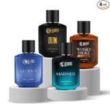 BEARDO Thug Life Edp Combo Don, Whiskey Smoke Bourbon, Mariner & Legend Perfume for Men (50mlx4) | Long Lasting Perfume For Men | Premium Strong & Long Lasting Fragrance | Gift for Men | Gift for Husband
