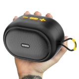 Dubstep Pop 1200 with Upto 16 Hrs Playtime, 52mm Dynamic Driver, TWS Pairing with 12W Output Bluetooth Wireless Speaker (Black)