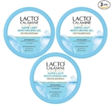 Lacto Calamine Super Light Moisturizer | 150g x 3 | Moisturizer for Face Oily Skin Solution with 2% Niacinamide | Face Moisturiser with 3X Instant Hydration | Hydration without the Oily Skin Feel