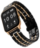 Vibez Imperial Luxury Smartwatch for Women & Men – Stainless Steel Strap, 1.83″ Display, High Resolution, 60 Sports Modes,100+ Watch Faces, Long Battery & BT Calling Smart Watch for Women & Men