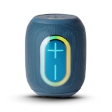Groove BOP Big Impact 14W Powerful Sound, with up to 8Hrs of Playtime, Tru HD Bass, Advanced Bluetooth 5.3, Multiple Compatibility Connections, RGB Light – Tropical Blue