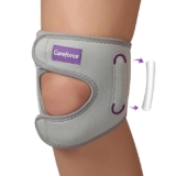 Careforce Knee Brace for Men with Side Pads for Meniscus Tear Pain Relief Adjustable Knee Support for Men Tendon Support Knee Caps for Women, Knee support for Women with 4 Support pad FreeSize Pack-1