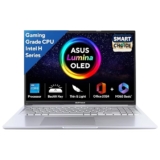 ASUS Vivobook 16, 13th Gen, Intel Core i5-13420H,16GB RAM,512GB SSD,FHD (1920 x 1200) OLED,Win 11,M365 Basic (1Year)*,Backlit Keyboard,Office 2024,Silver,1.88 kg,X1605VA-SH1952WS, Thin & Light Laptop