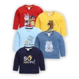 TINYO Boy’s Cartoon Regular Fit T-Shirt for Baby Kids