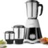 Longway Super Dlx 750 Watt Juicer Mixer Grinder with 4 Jars for Grinding, Mixing, Juicing with Powerful Motor | 1 Year Warranty | (Blue & White, 4 Jars)