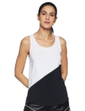 Marks & Spencer Goodmove Womens Solid Polyamide Blend Scoop Neck Regular Fit Top
