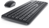 Dell KM3322W Wireless USB Keyboard and Mouse Combo, Anti-Fade & Spill-Resistant Keys, up to 36 Month Battery Life, 3Y Advance Exchange Warranty – Black