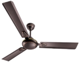 LONGWAY Kiger P1 1200 mm/48 inch Ultra High Speed 3 Blade Anti-Dust Decorative Star Rated Ceiling Fan (Smoked Brown, Pack of 1