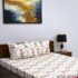 Cortina 120 TC 100% Microfiber Printed Double Bedsheet Set with Two Pillow Case | King Bedsheet Set|Breathable and Skin Friendly| (2.5×2.3m, Floral – Pink)