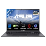 ASUS Vivobook 16X (2025),Smartchoice, Intel Core i7-13620H,Creator/Gaming Laptop(RTX 3050-4GB/16GB RAM/512GB SSD/FHD+/16″/144Hz/M365 Basic (1Year)*/Office 2024/Indie Black/1.8 Kg) K3605VC-RP517WS