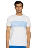 UNITED COLORS OF BENETTON Men’s Solid Regular Fit T-Shirt