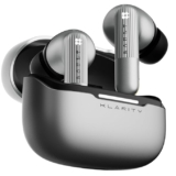 Boult Klarity 3 6-Mic Hybrid ANC (Upto 50dB) in Ear Earbuds, Spatial Audio, Dual Device Pairing, 50H Playtime, Wind Noise Reduction 6 Mic Calling, Type-C Fast Charging, 13mm Bass Driver TWS (Silver)