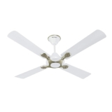 Havells 1200mm Leganza ES 4B Ceiling Fan | Best fan in 4 Blade, Premium Finish Deco. Fan, High Air Delivery | Energy Saving, 100% Pure Copper Motor, 2 Year Warranty | (Pack of 1, Pearl White Silver)