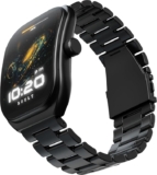 Boult Trail Smart Watch 2.01” 3D Curved HD Display, Bluetooth Calling, Working Crown,190+Watchfaces,500 Nits Brightness,AI Voice Assistant,SpO2 Monitoring,120+ Sports Mode(Metal Black)