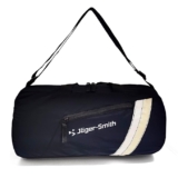 Jager-Smith GB 900 Multipurpose Gym Bag with Shoe Compartment (Black, White & Cream)