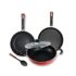 Nirlon Non Stick Coated Heat Resistance Pfoa Free Aluminium Kitchenware Gift Set of 4 Pieces (FP13_KD13_DKD(J)_CS24)
