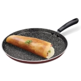 MILTON Pro cook Granito Induction Omni Tawa, 32 cm, Burgundy, 2 Years Warranty