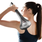 beatXP Thunder Double Head Body Massager Machine for Pain Relief with 3 Attachment Pairs – Electric Back Massager Machine Pain Relief – with up to 18 Months Warranty (Lava Grey)