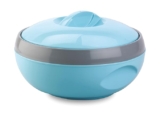 Asian Venus Inner Steel Casserole, 2500 ml, Blue|PU Insulated| BPA Free | Odour Proof| Food Grade | Easy to Carry | Easy to Store | Ideal for Chapatti | Roti | Serving Casserole