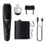 Philips Pro Beard Trimmer and Styler for Men| Titanium Blades| 2.5x Higher Precision| Beard Sense Tech|5 Mins Quick Charge| 20 Length Settings| 6X Longer Battery Life| New Model – BT3441/30