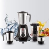 Cello Hercules Mixer Grinder 750W, Black- 2 Year Warranty (Wet Jar with Lid- 1.2 L; Dry Jar with Lid- 1L; Chuntney Jar with Lid- 500ml; Juicer Jar Capacity- 1500ml; Spatula)