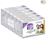 Boroplus Antiseptic And Moisturising Bathing Soap With Neem, Eucalyptus And Honey | 99.9% Germ And Virus Protection | For Smooth, Soft & Nourished Skin, 125G (Pack Of 6)