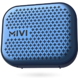 Mivi Roam 2 Bluetooth 5W Portable Speaker,24 Hours Playtime,Powerful Bass, Wireless Stereo Speaker with Studio Quality Sound,Waterproof, Bluetooth 5.0 and in-Built Mic with Voice Assistance-Blue