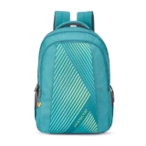 Aristocrat Solid Pattern Gulf Backpack (H) Green,30 L ( Medium)