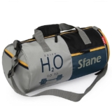 Sfane Gym Bags for Men with Separate Shoe Compartment Sports Gym Bags for Women Unisex Duffle Bags for Gym, Carry & Travel Adjustable Duffel Bags, Sports Bag – Grey & Navy Blu
