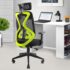 Green Soul Maestro, High Back Mesh Ergonomic Home Office Desk Chair with 2D Adjustable Armrests, Adjustable Lumbar Support, Smart Synchro Multi-Tilt Lock Mechanism & Heavy Duty Metal Base (Black)
