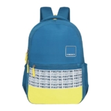 Priority 19 Inch Lightweight PU College Backpack For Boys & Girls | Office Backpack For Men & Women | Casual Backpack For Unisex (Large | Airport Blue)