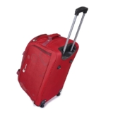 Verage – Star Cabin Size 64 cms Red Colour Wheel Duffel Bag for Travel with Telescopic Trolley | Luggage Bag | Travel Bag (VRSTAR-24-RD)