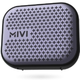Mivi Roam 2 Bluetooth 5W Portable Speaker,24 Hours Playtime,Powerful Bass, Wireless Stereo Speaker with Studio Quality Sound,Waterproof, Bluetooth 5.0 and in-Built Mic with Voice Assistance-Black