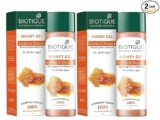 Biotique Bio Honey Gel Refreshing Foaming Face Cleanser, 120ml (Pack Of 2)