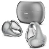 boAt Airdopes Loop OWS Earbuds w/Clip-On Fit, Air Conduction Tech, 50HRS Battery, 4Mics ENx, Dual EQ Modes, 12mm Drivers, 40ms Latency, ASAP Charge, OWS Ear Buds Earphones(Cool Grey)