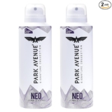 Park Avenue Men Neo Signature Collection | Deodorant Spray | Fresh Long-Lasting Aroma | 150Ml Each (Pack Of 2)