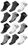 SWAGR 12 Pairs Sports Cotton Ankle Socks for Men, Pack of 12.