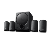 Sony New SA-D40M2 4.1ch Home Theatre Speaker with 100W Power Output and Powerful Subwoofer – Black