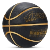 FitBox Sports Blend BlackGold Basketball Official Size 5 |Professional Match Ball for Indoor & Outdoor Games & Training | Ideal for Kids & Adults | Ideal for Basketball Enthusiasts and Athletes