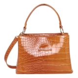 Lino Perros Women Glossy Textured Satchel