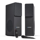 Blaupunkt Newly Launched TS120 Bluetooth Tower Speaker 100Watts with Touch Control Panel I HDMI ARC, Optical, USB, AUX, FM I Karaoke Ready with Remote Control (Black)