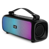 boAt Stone 580 Bluetooth Speaker with 12W RMS Stereo Sound, LED Lights, Up to 8 HRS Playtime, TWS Feature, FM Radio, Multi-Compatibility Mode, IPX4(Midnight Black)