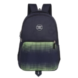 Priority 19 Inch PU College Backpack For Boys & Girls | Casual Backpack For Men & Women | Office Backpack For Unisex (Large | Navy Blue)