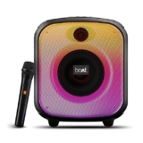 boAt PartyPal 63 Pro Bluetooth Speaker with 30 W Signature Sound, Karaoke with Mic, Customizable RGB LEDs, Wireless Mic, Upto 8 hrs Playback, BTv5.3, TWS Mode, Bass Boost, AUX & Port(Midnight Black)