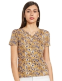 Parx Women’s Solid Slim Fit Top